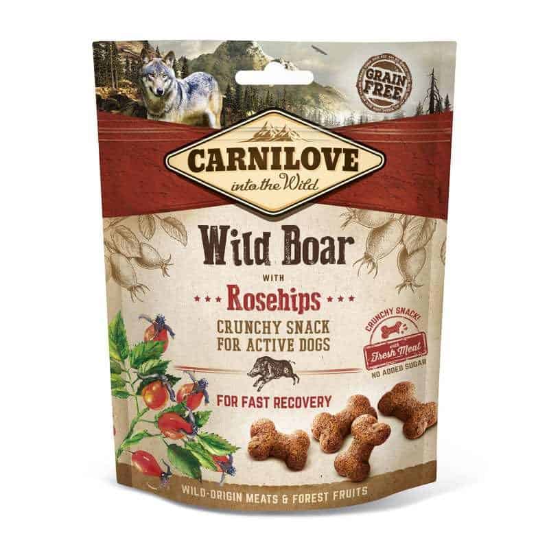 Carnilove Crunchy Snack - Wildzwijn & Rozenbottel (200gr)