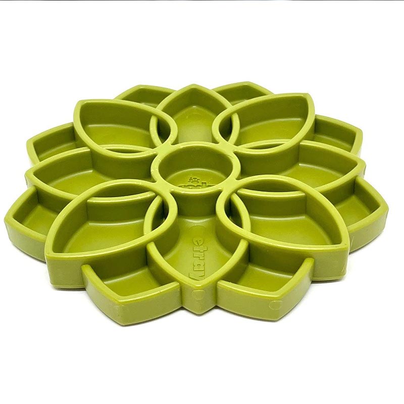 Plateau Sodapup Mandala Vert - slowfeeder