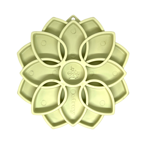 Sodapup Etray Mandala Softie Vert Clair - mangeoire lente
