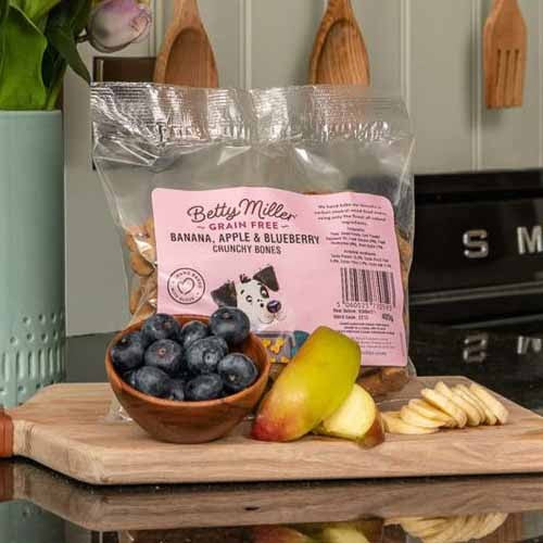 Betty Miller Grain Free Banana, Apple & Blueberry (400gr)
