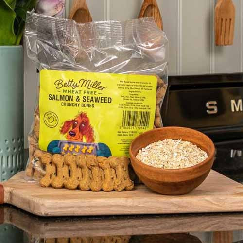 Betty Miller Wheat Free Salmon & Seaweed (400gr)